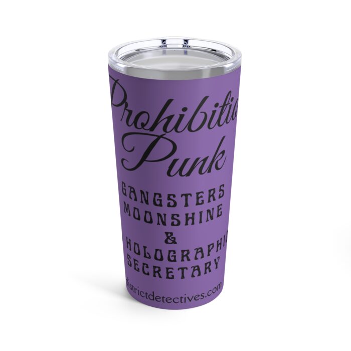 Prohibition Punk Tumbler 20oz Purple